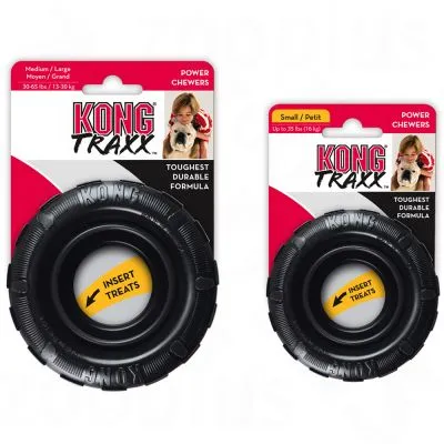 Kong Tyres Medium - dækformet tyggelegetøj